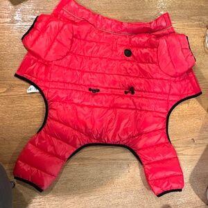 Pajar Pup - Red Down Puffer Jacket for Dogs - Size Large